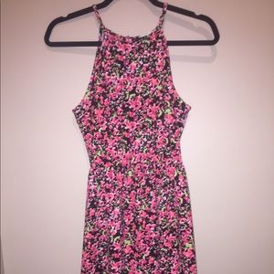 Floral print dress